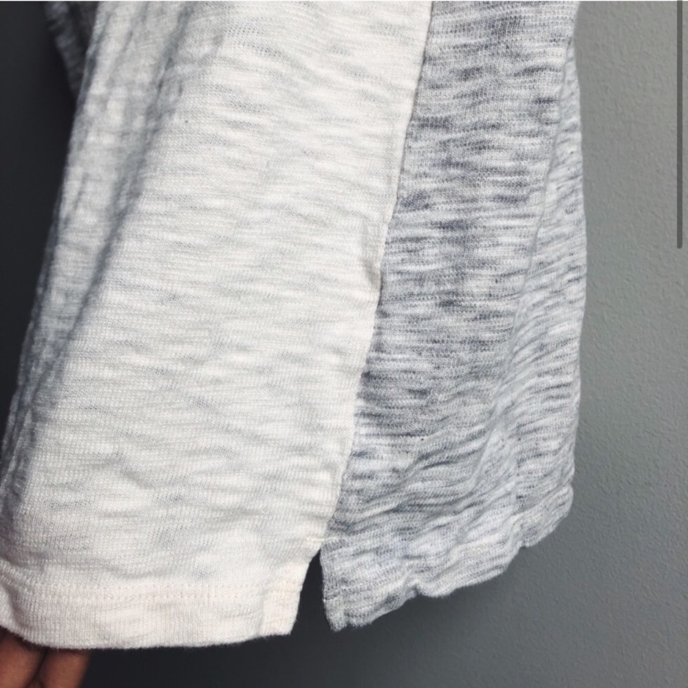 Madewell color block mockneck sleeveless top - Picture 4 of 7